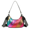 Metallic Stripes Handbag