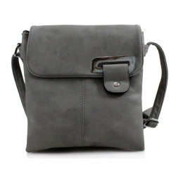 Silver Buckle Crossbody Bag