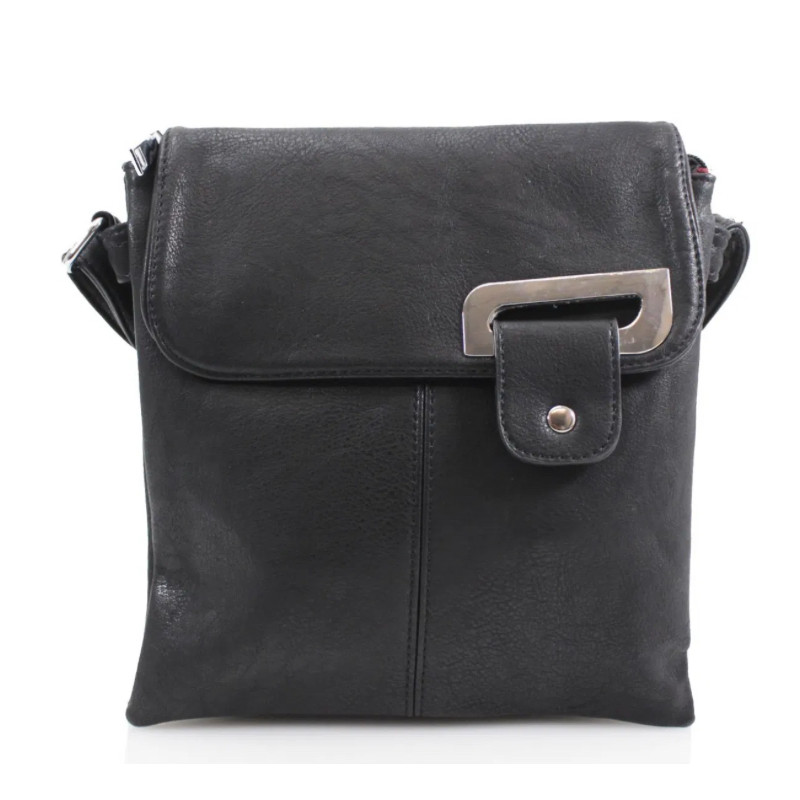 Silver Buckle Crossbody Bag