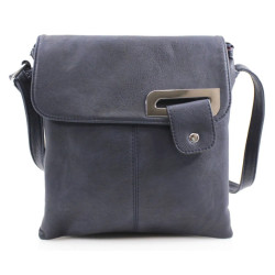 Silver Buckle Crossbody Bag