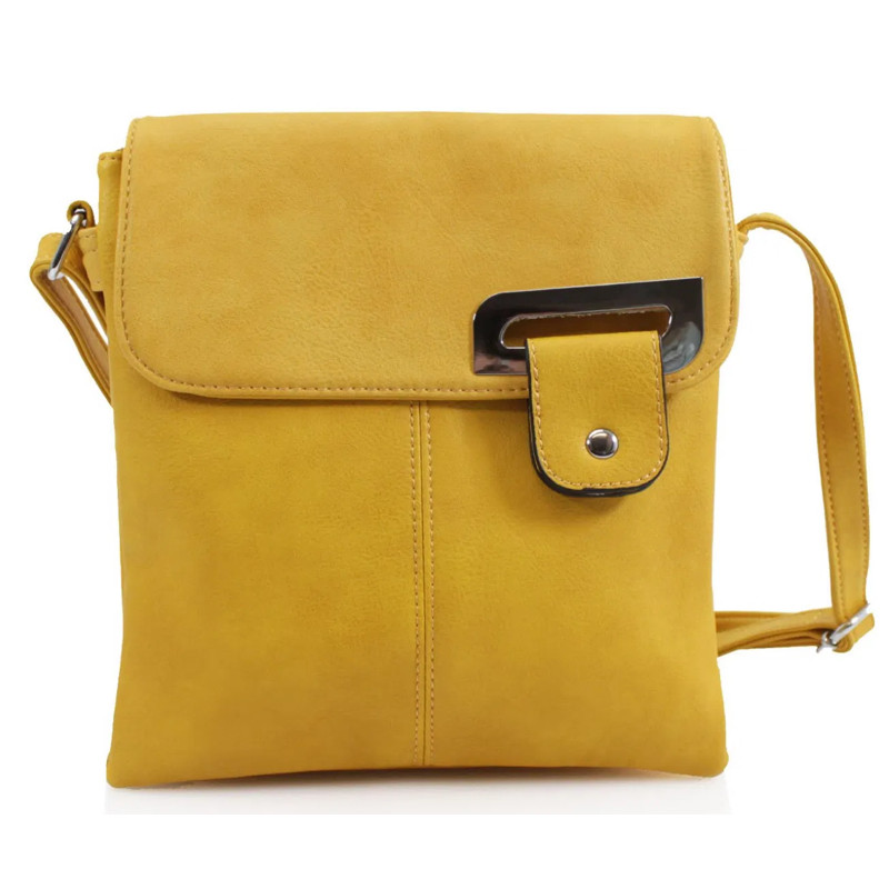 Silver Buckle Crossbody Bag