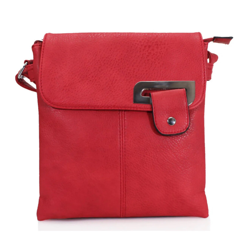 Silver Buckle Crossbody Bag